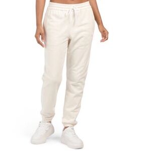 Peloton Cream TWGF Women's Sweat Pant Joggers Size Medium